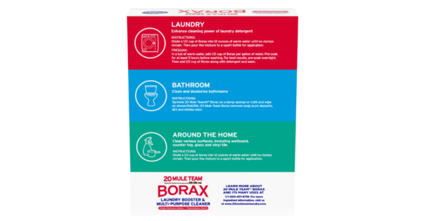 20 Mule Team Borax Detergent Booster