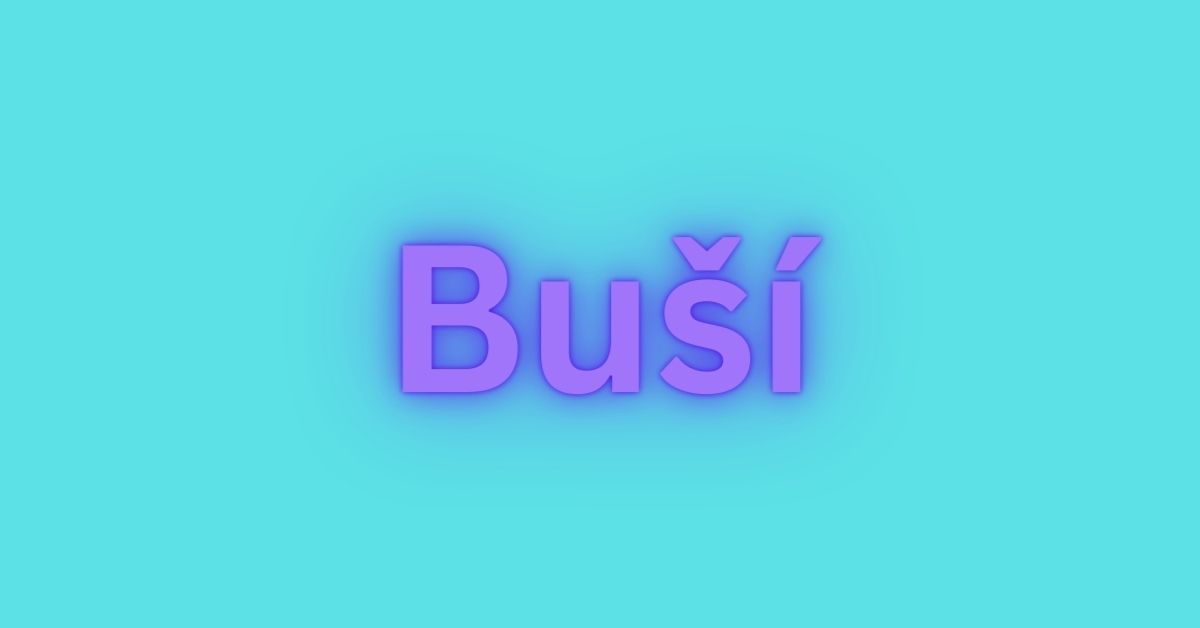 Buší